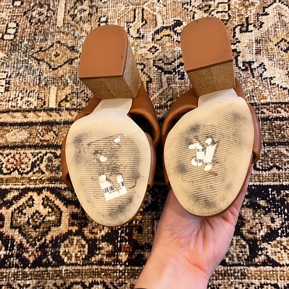 Steve Madden brown summer heels - Picture 4 of 5